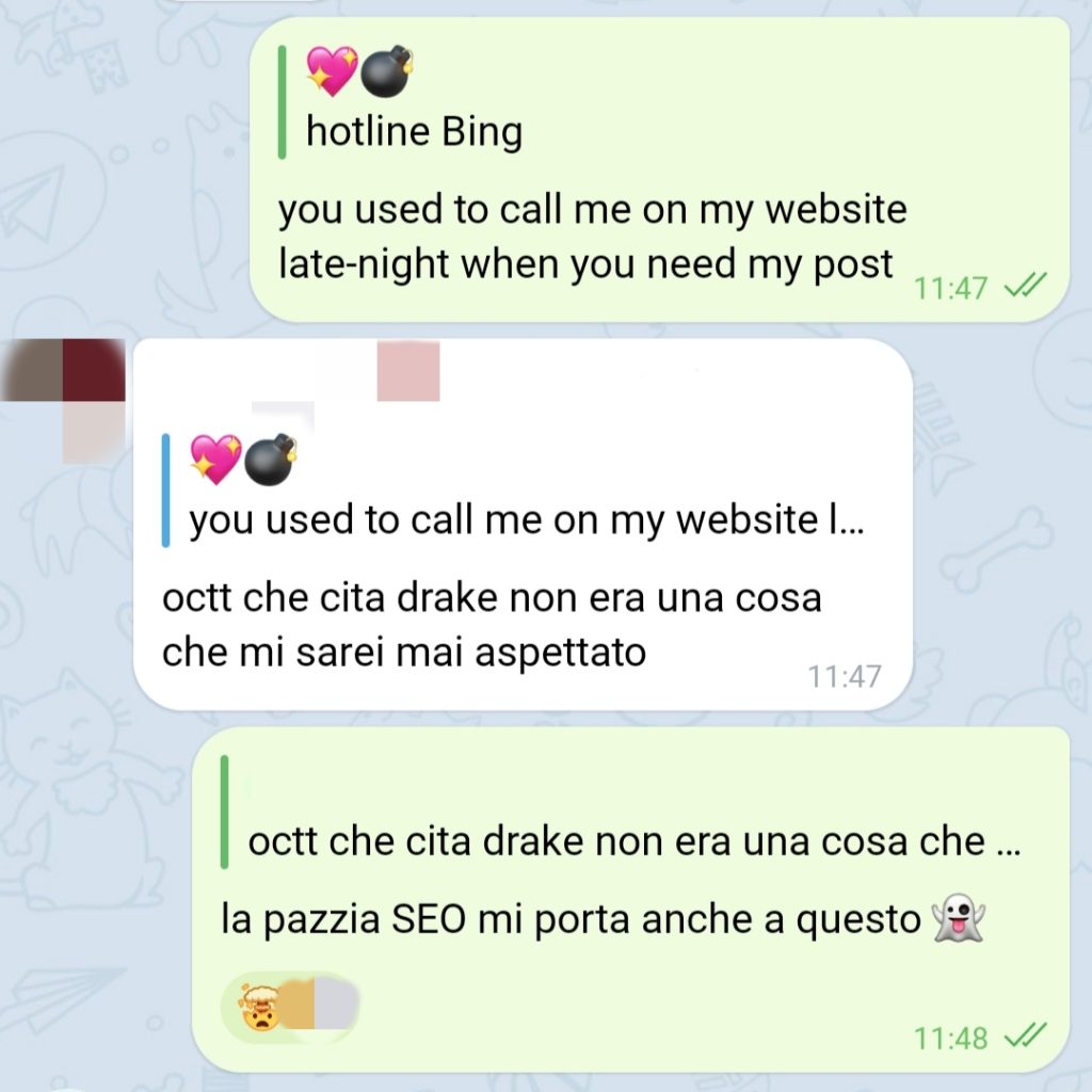 Hotline Bing (“Drake – Hotline Bling” Webmasters’ Parody)